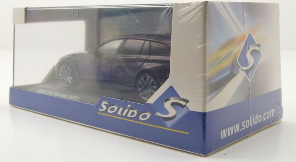 Solido 1:43 BMW G81 M3 Touring, 2023 lila Produktbild 10