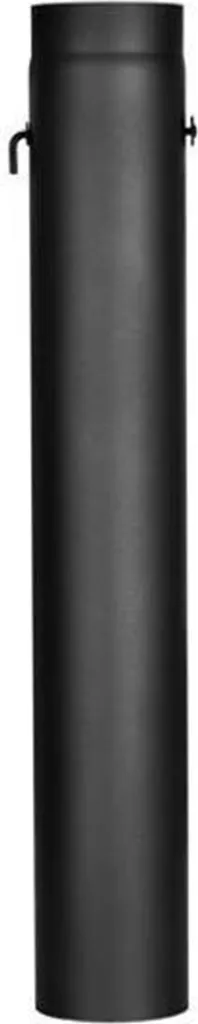 Tuyau de poêle M.A.T. Smoke 120mm en acier avec clapet de contrôle