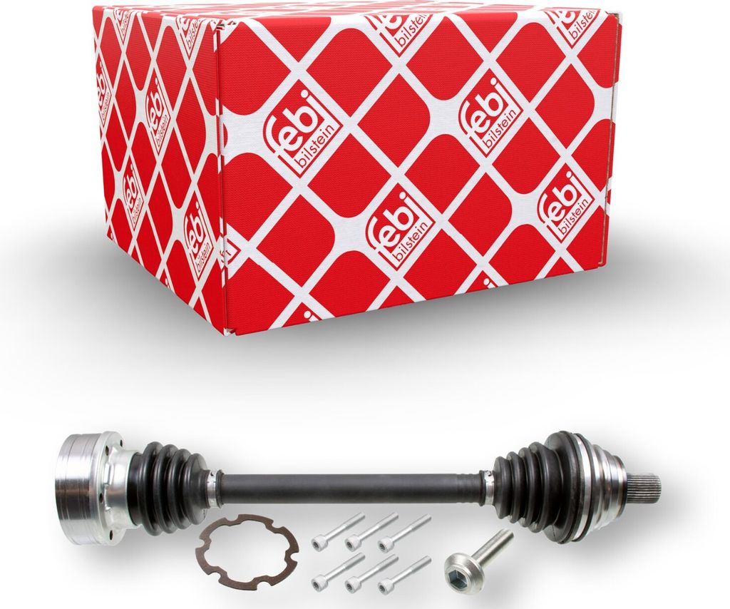 FEBI BILSTEIN 182590 Antriebswelle Vorne Links für VW Golf VII Variant (BA5, BV5) Golf Sportsvan (AM1, AN1) für AUDI A3 Sportback (8VA, 8VF)