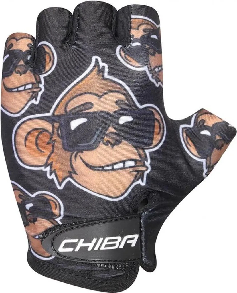 Gants de protection vélo pour enfant CHIBA Cool Kids taille L Singe