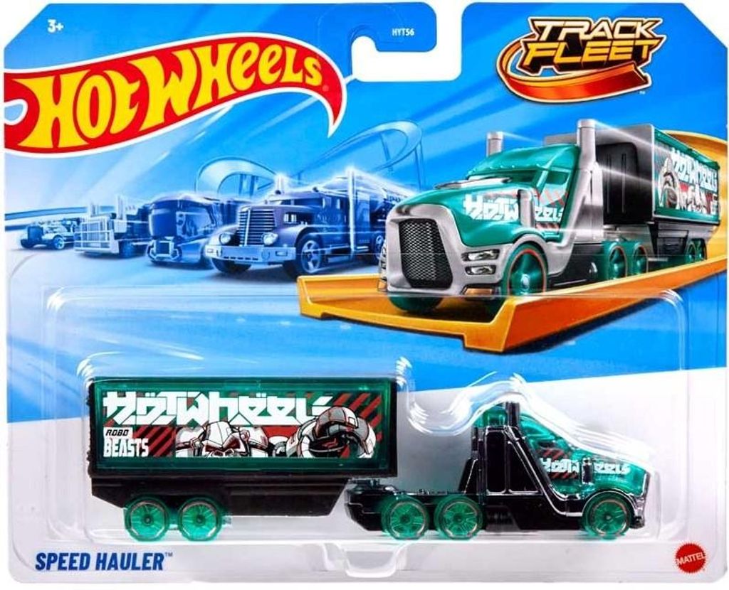 Mattel Hot Wheels Trackflotte Fahrzeugsortiment Produktbild 