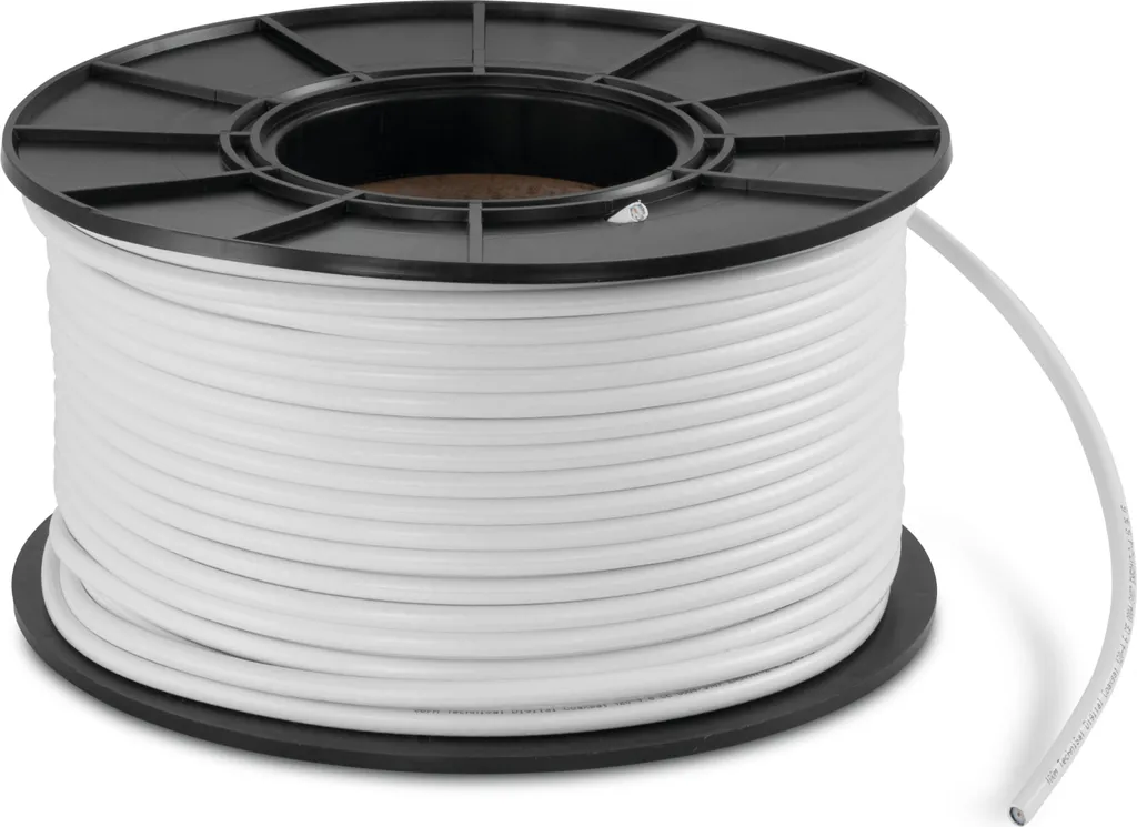 Câble coaxial blindé 120 dB Technisat Coaxsat 100m haute protection