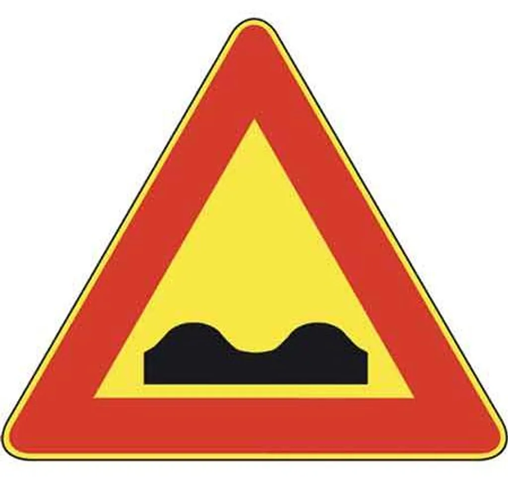 Sécurisez vos routes avec le panneau FIG.389 danger chaussée 90 cm