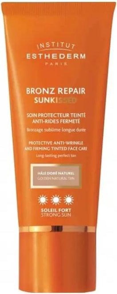 Institut Esthederm Bronz Repair Gesichtspflege Golden Natural Tan Strong Sun 50 ml
