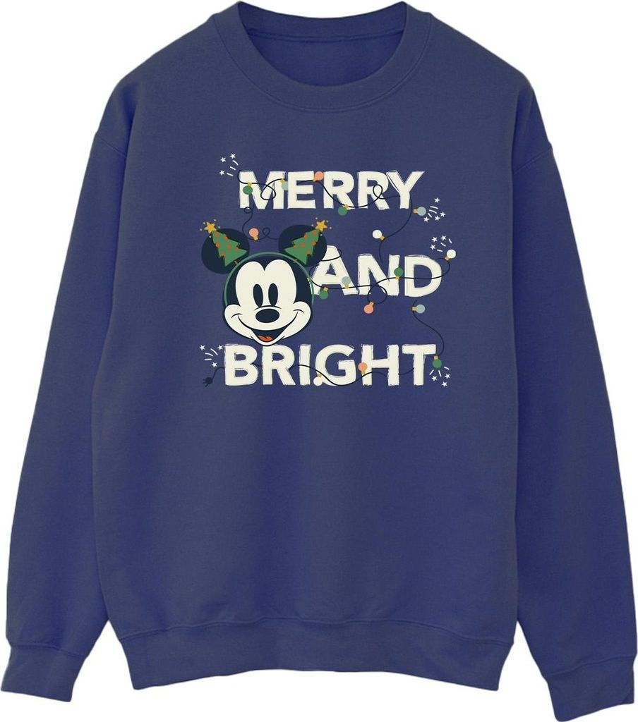 Disney - "Merry & Bright" Sweatshirt für Herren BI40223 (5XL) (Marineblau)