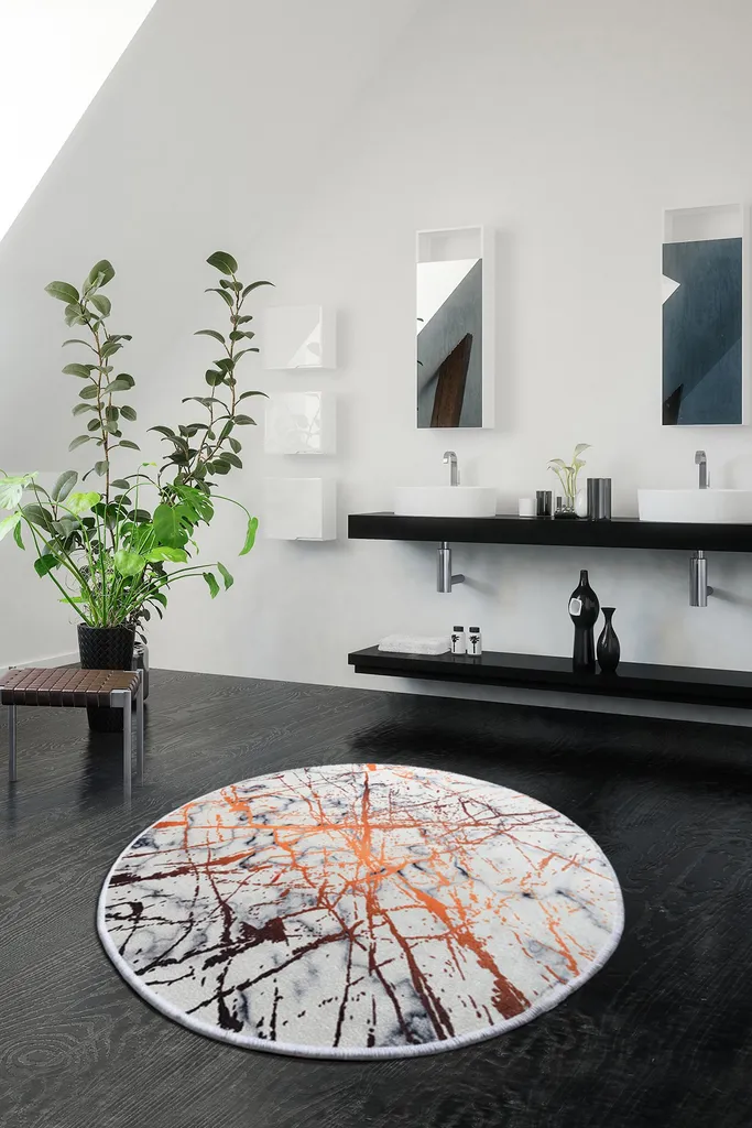 Tappetino Bagno Mijolnir Shine CHL1674 700g/m² Micropoliammide Lusso