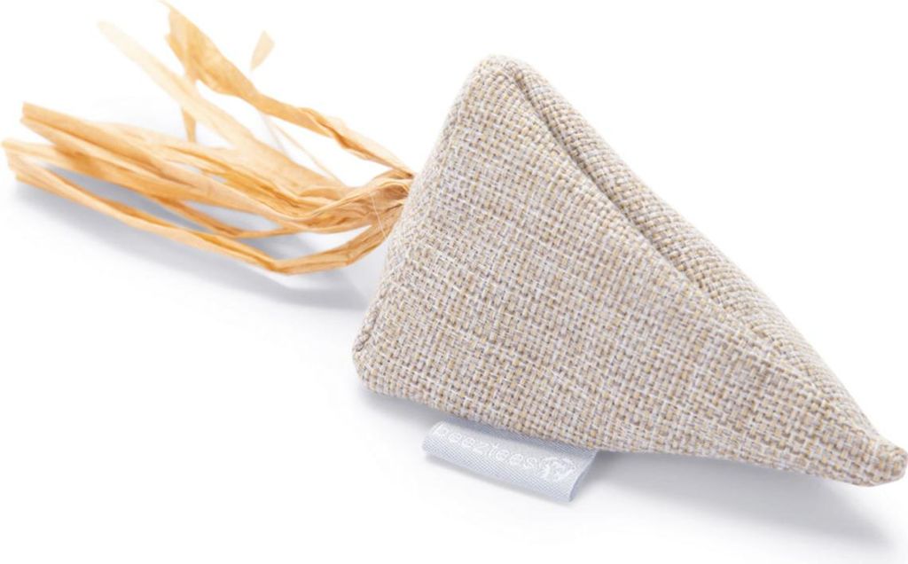 Beeztees Catnip Kissen Yeti - Katzespielzeug - beige - 20 cm