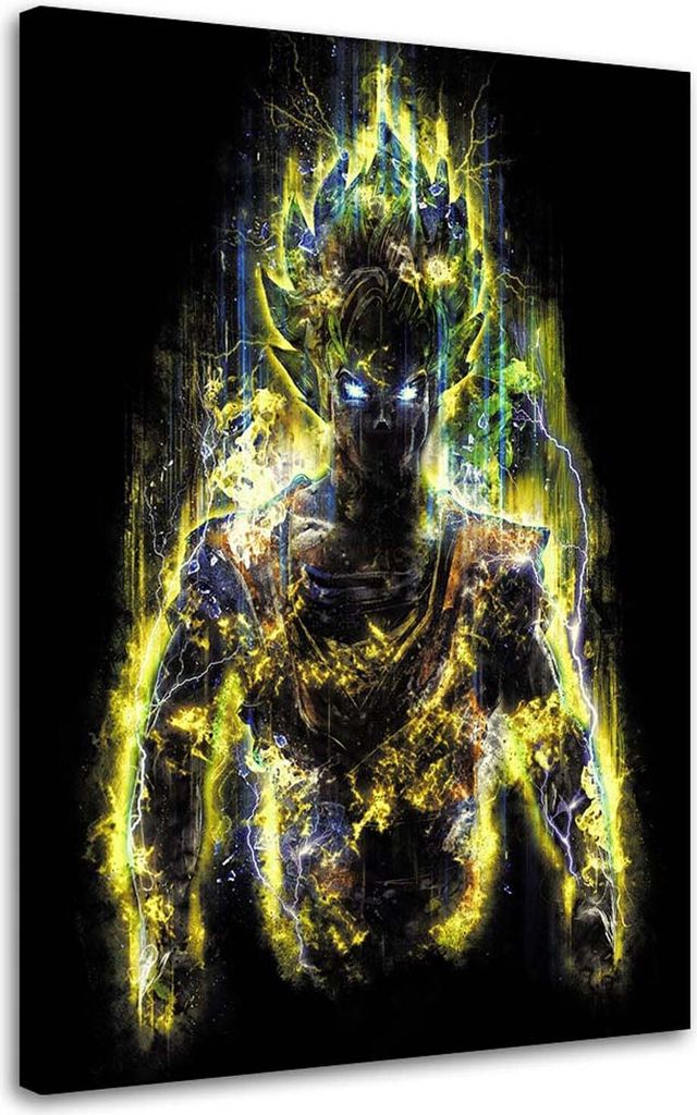 Leinwandbild goku der anime-manga-held 70x100 cm Feeby Produktbild 