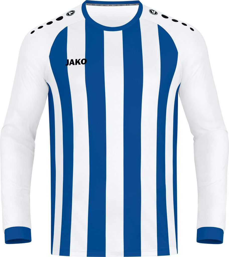 Jako Inter Trikot Langarm Herren - Weiß / Sportroyal