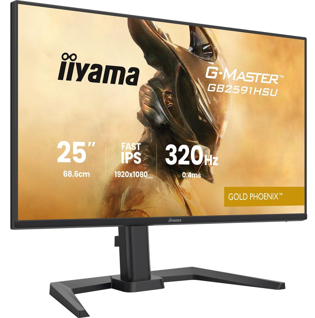 iiyama G-Master Gold Phoenix GB2591HSU-B1 62,2cm, 24,5' Monitor, Farbe:Schwarz