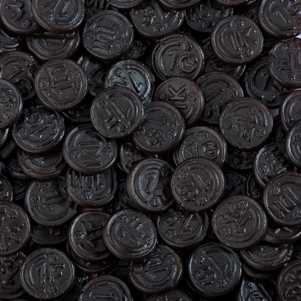 De Bron Muntendrop Mild Salzige Lakritz-Münzen Zuckerfrei 1 Produktbild 