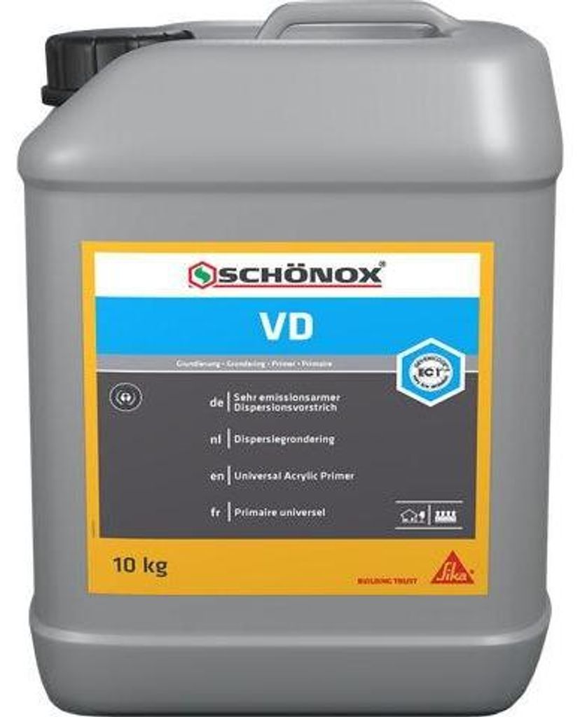 SCHÖNOX VD Dispersionsvorstrich 10 kg | Grundierung für Produktbild 
