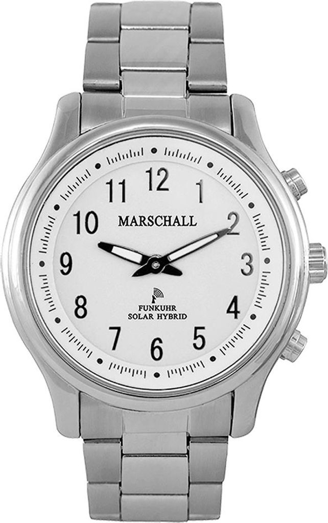 Marschall TALKING WATCH > Uniuhr Ø41mm | Hybrid Solar | Edelstahl