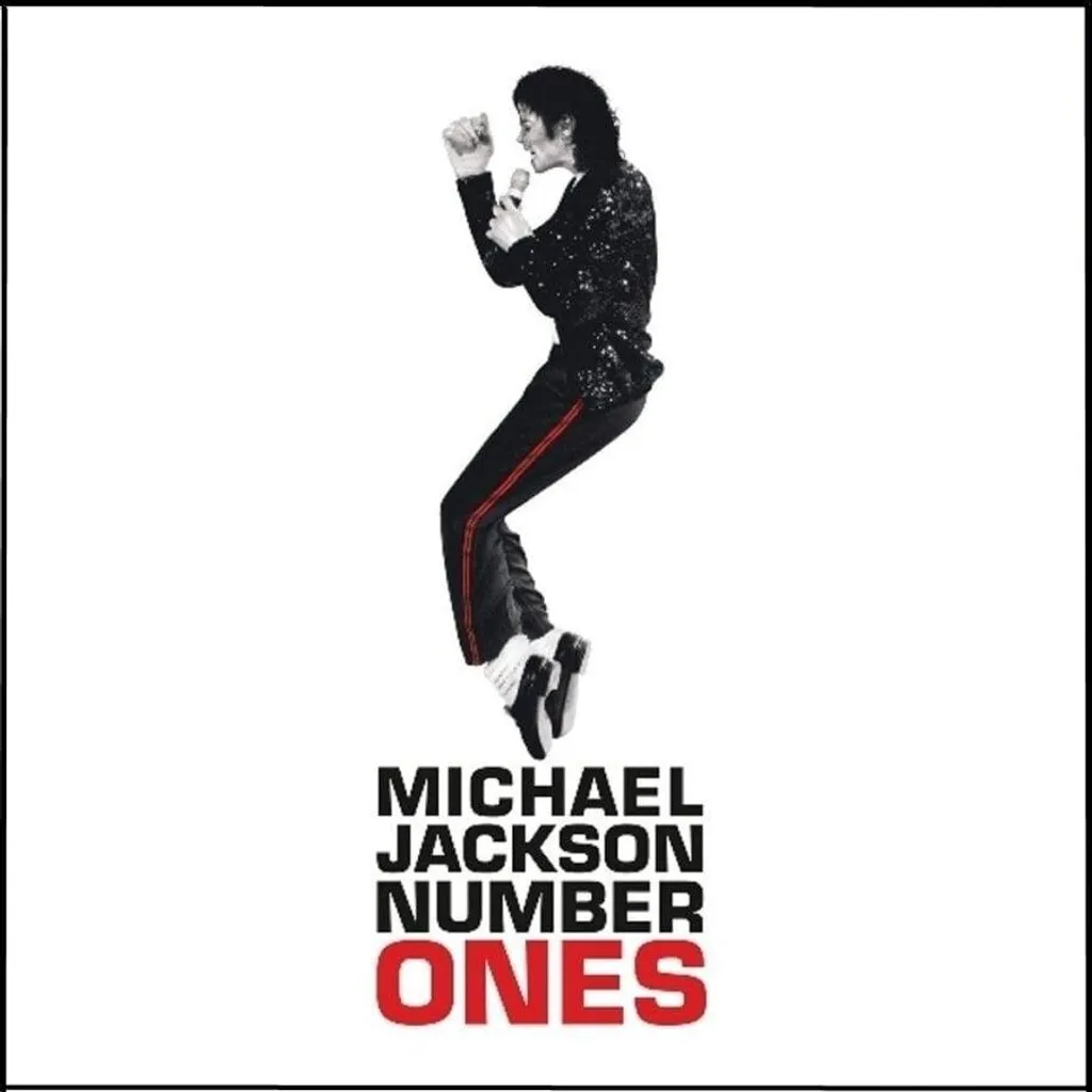Album Michael Jackson Number Ones Vinyle Rouge 2 LP pour Platine et Déco