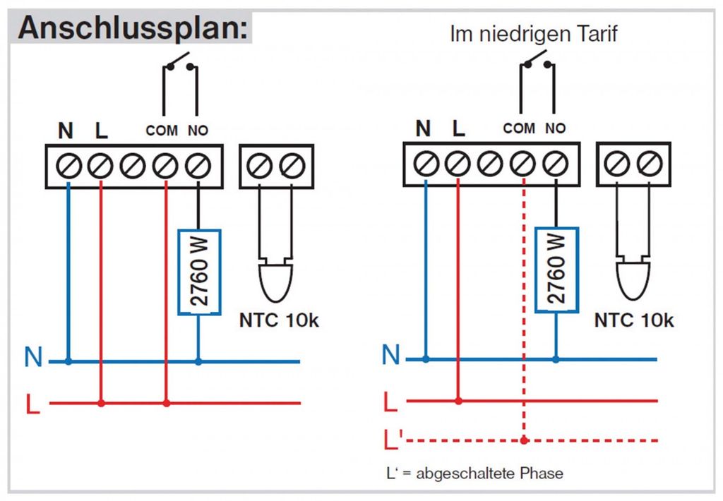 Termostat Elektrobock PT712-EI digitálny pre podlahové Obrázok produktu 6