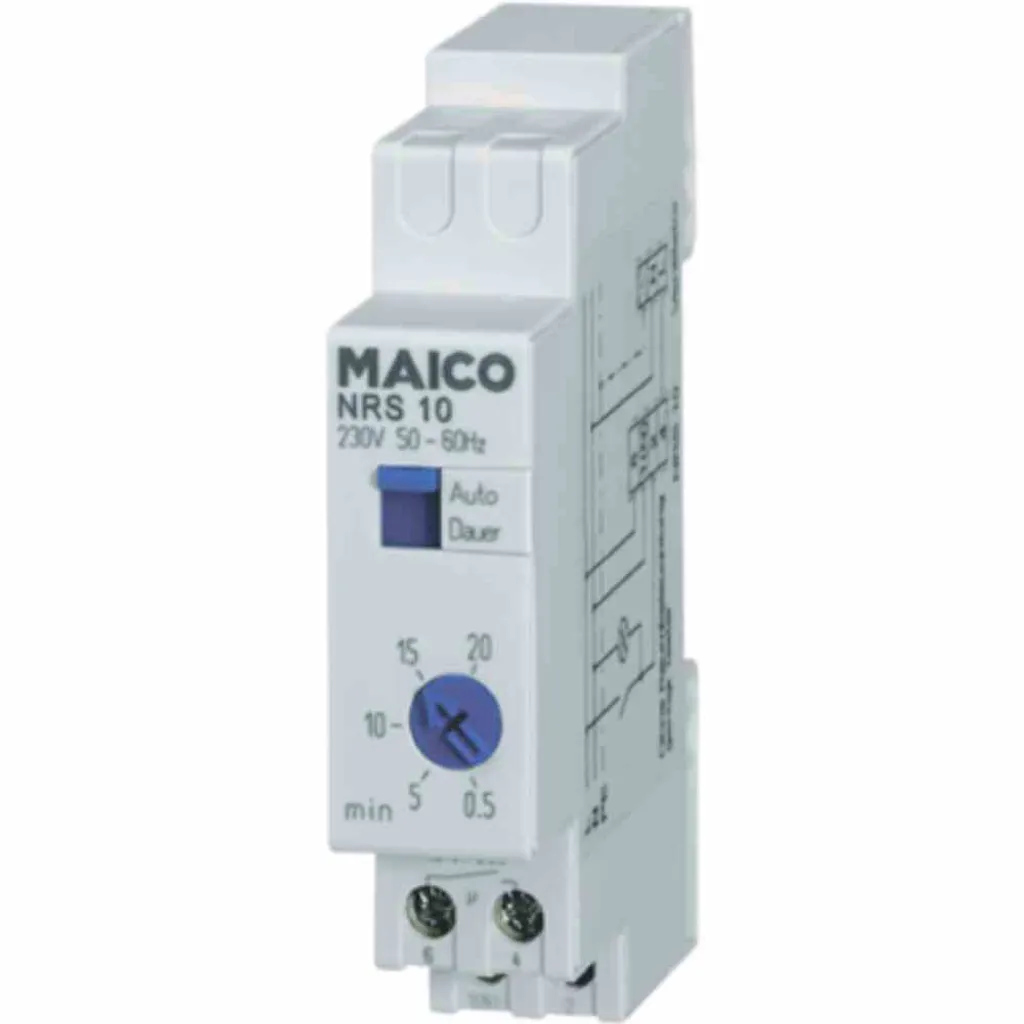 Relais de poursuite Maico NRS 10 0157.0805 pour ventilation temporisée