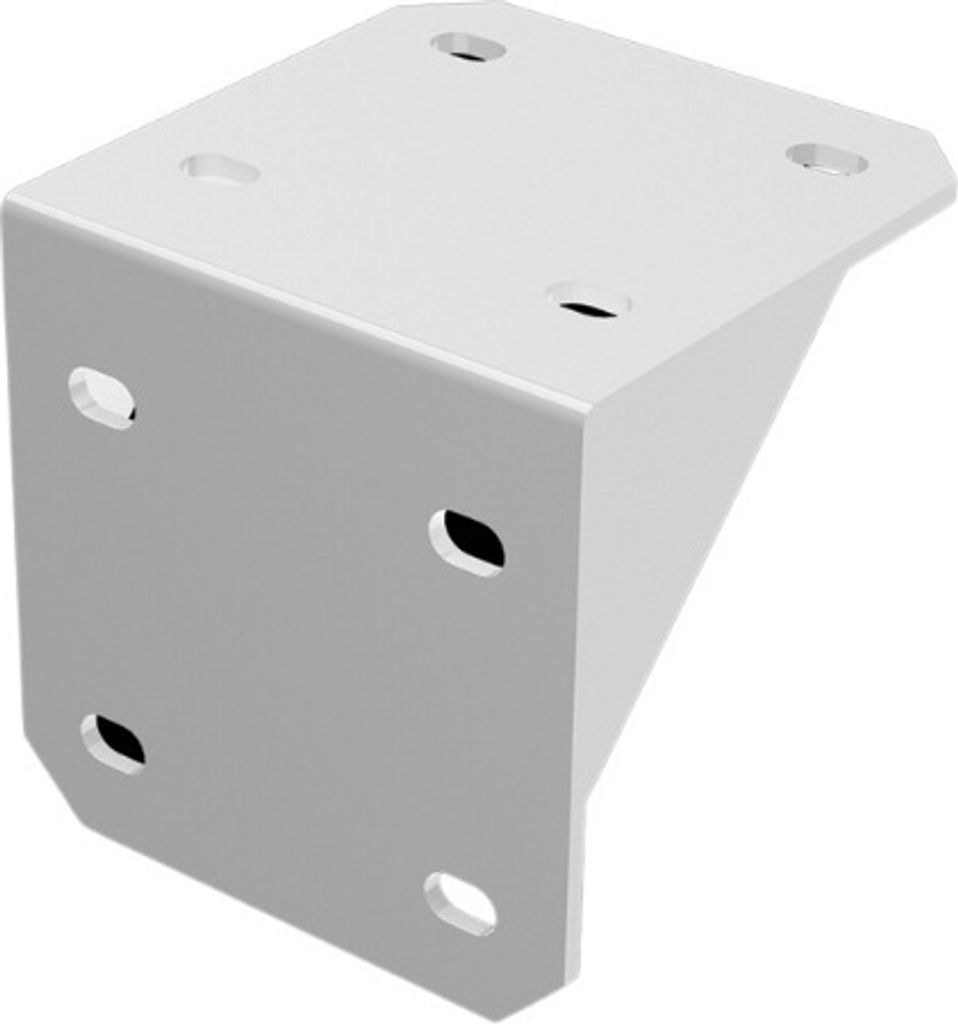 HOME DELUXE - Deckenhalterung ERA für Markisen - 2 Stück, Farbe: Weiß, inkl. Dübel I Terrassenüberdachung Sonnenschutz Windschutz