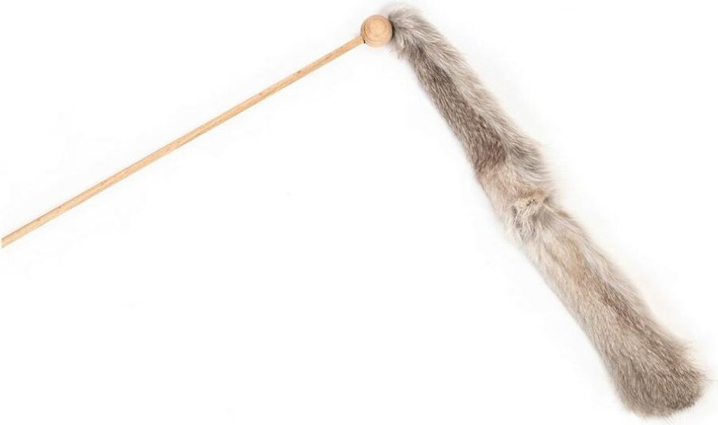Katzenstock Gloria Niemeyeer Wurm Plüschtier Holz Haut Natürliche Haut