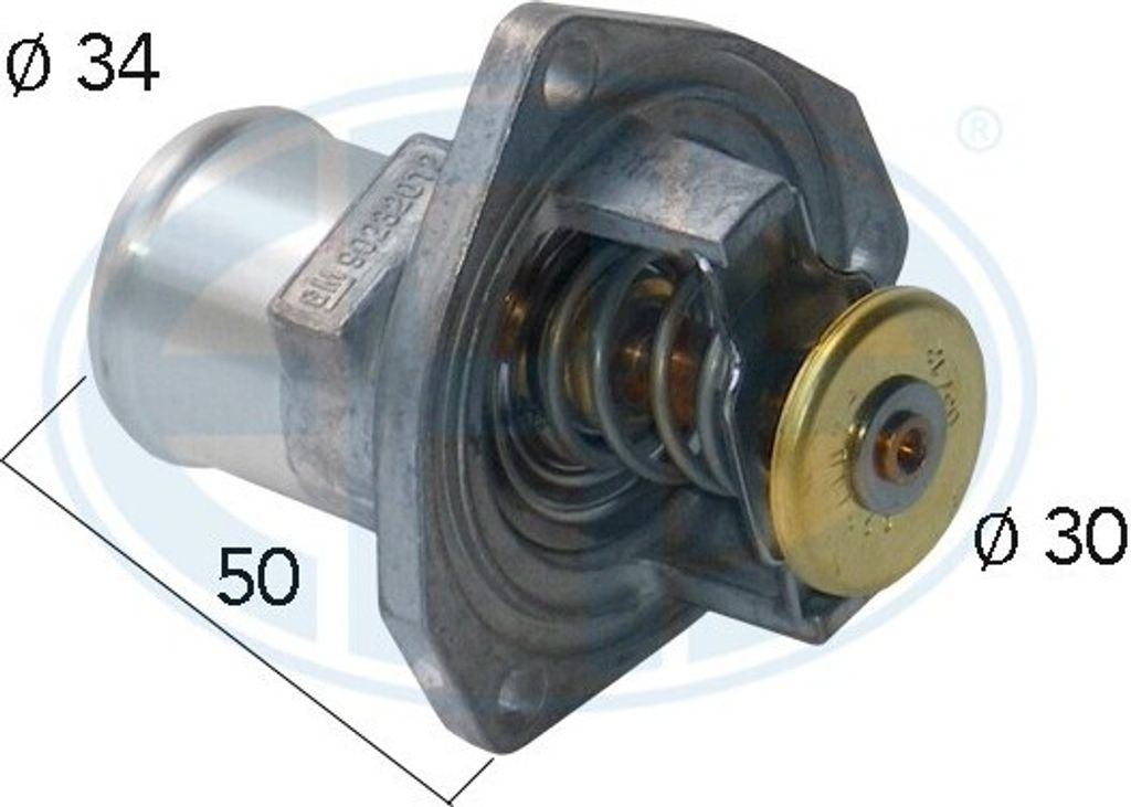 ERA Thermostat Kühlmittel 92°C für OPEL Astra F CC (T92) Produktbild 