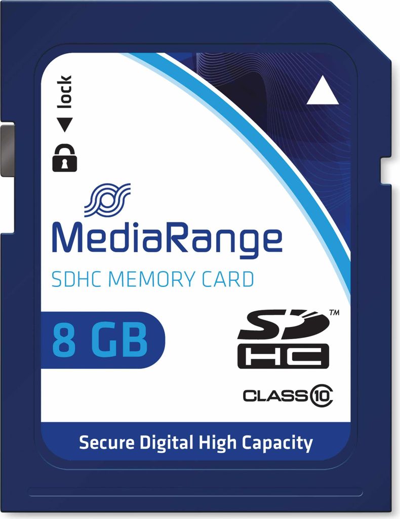 MEDIARANGE SDHC-Card MR962, 8 GB