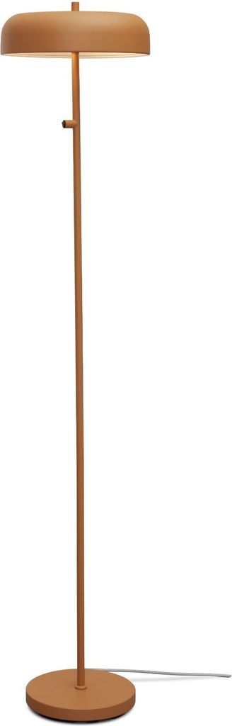 it's about RoMi - Stehleuchte Porto - Orange - Ø30cm für Wohnzimmer, Schlafzimmer