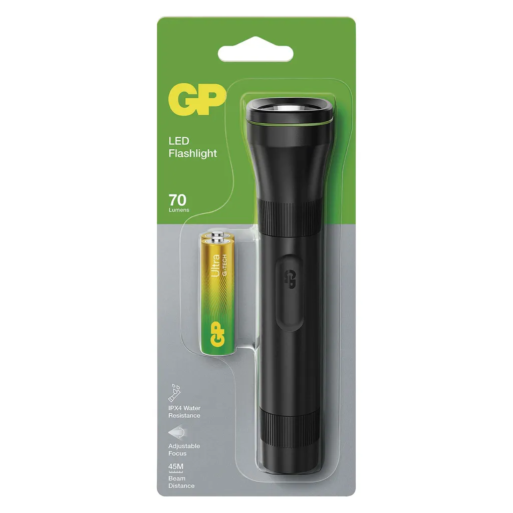 Offerta Torcia LED GP C107 Nera: Luce Discovery Alta Qualità GP Batteries - 11