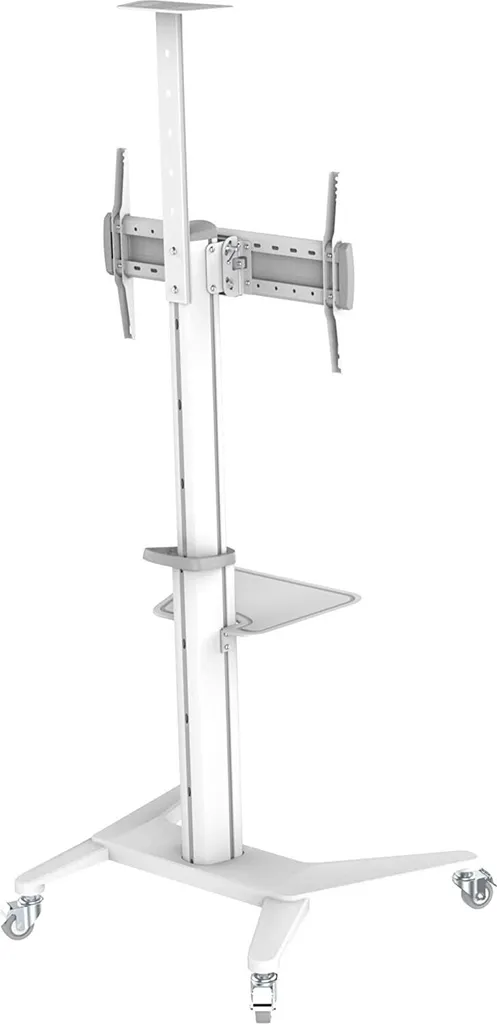Support TV mural ajustable pour éviter les reflets - Blanc - 37 à 70 pouces