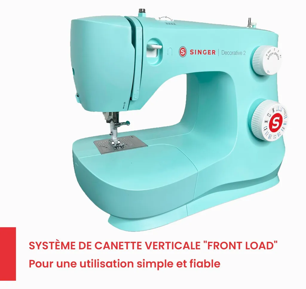 Machine à coudre Singer Decorative 2 robuste à bras libre et 31 points - 3