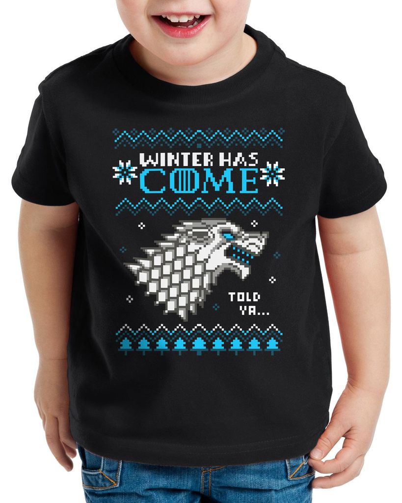 style3 Ugly Winter T-Shirt für Kinder