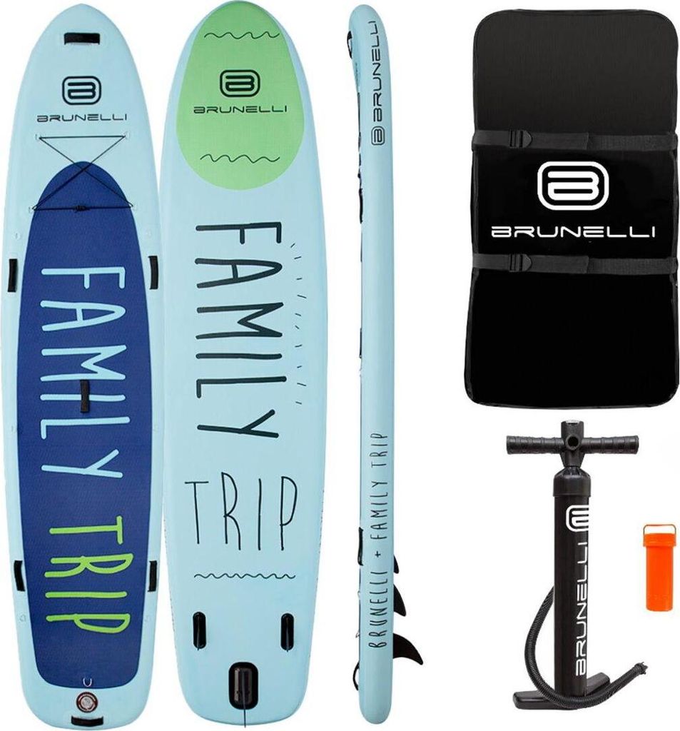 BRUNELLI 12.0 FAMILY TRIP SUP Board Stand Up Paddle Familien Board 365x86x15cm