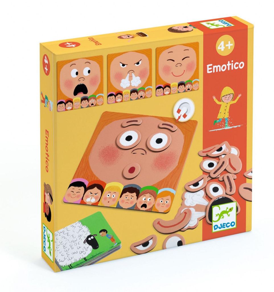 Lernspiel aus Holz Emotico, Djeco
