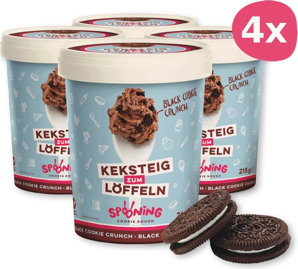 Spooning Black Cookie Crunch Bundle (4 Stück) Produktbild 