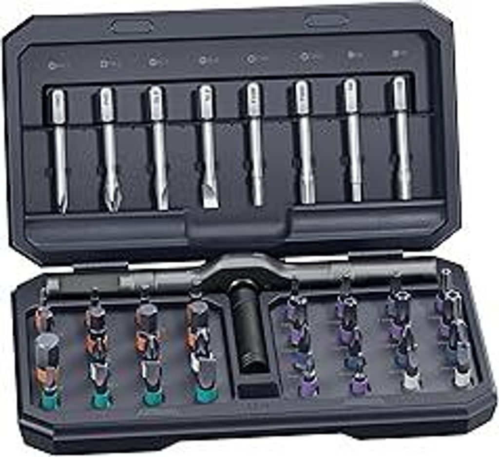 42 in 1 Magnetischer Schraubendreher, Schraubendreher Set, Multi Bit-Schraubendreher Set mit Aufbewahrungskoffer, Screwdriver Set für Computer, Br...