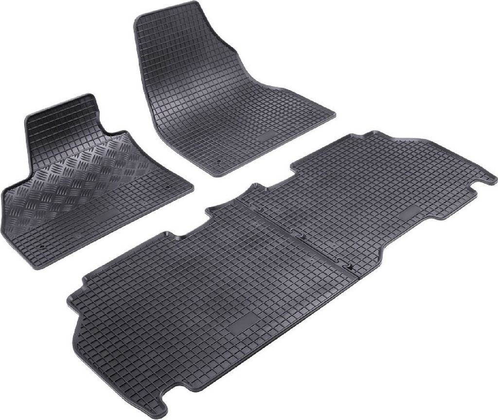 Z543235 Voll-Gummifußmatten passend für Renault Kangoo 2 Typ W Hochdachkombi 2008-2021