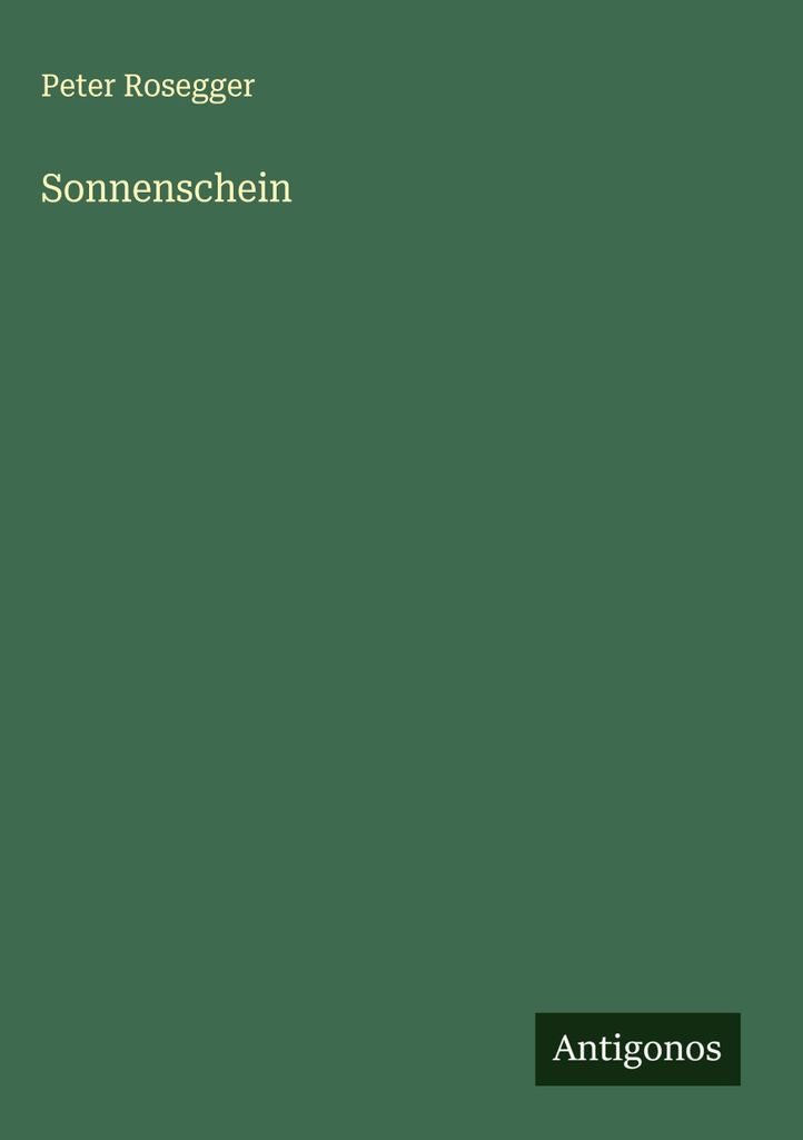 Sonnenschein