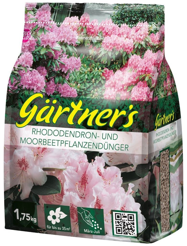 Premium Rhododendrondünger 1,75kg Moorbeetpflanzendünger Azaleendünger