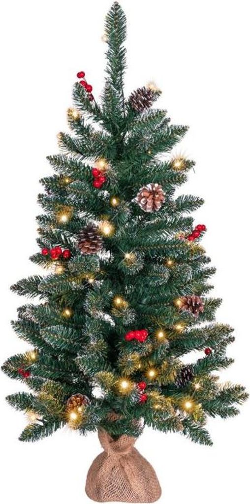 Choinka z oświetleniem - 90 cm, 50 diod LED Zdjęcie produktu 