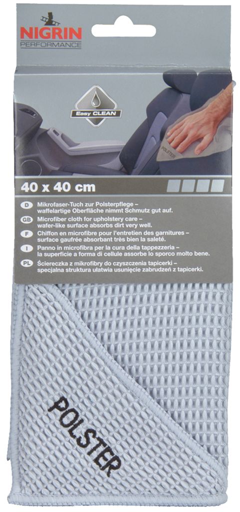 NIGRIN 71119, Auto, Suchá handrička, Čalúnenie, Šedá, Obrázok produktu 