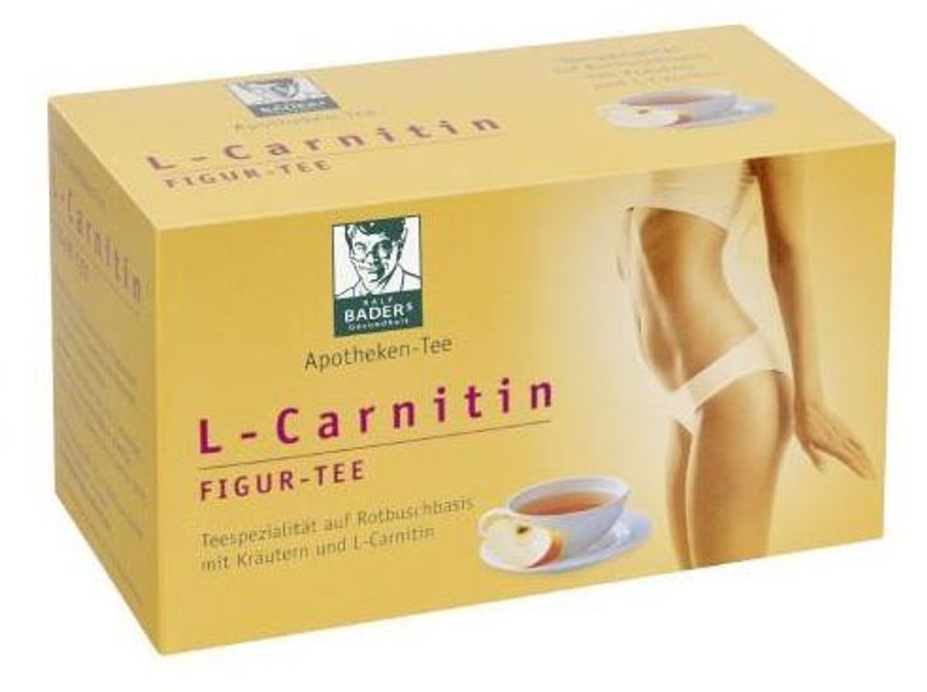 Baders Aktiv Tee L-Carnitin Filterbeutel 20 St