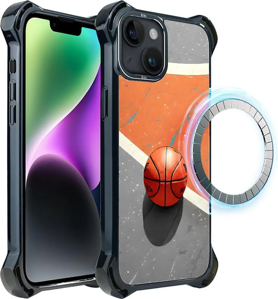 Custodia Sportiva iPhone 14 IBIZU DropGuard Ultra MagSafe Basket #Move