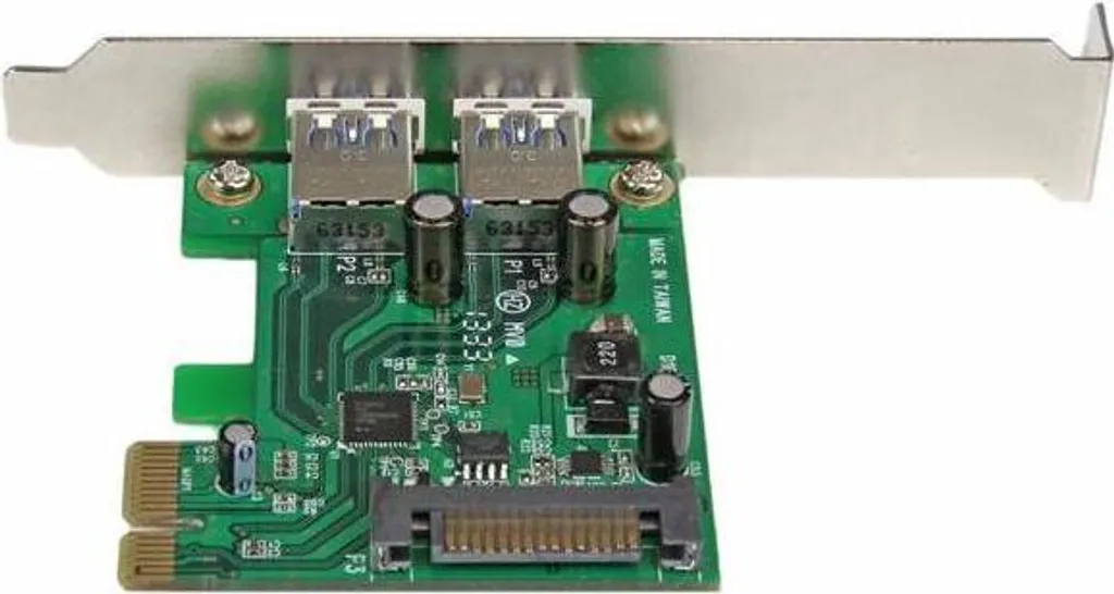 Ajouter 2 Ports USB 3.0 Rapides à un PC Compact via Carte PCI Express