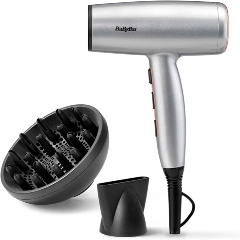Ionen Haartrockner 2100W mit Diffusor, Leichter Profi Föhn, Produktbild 