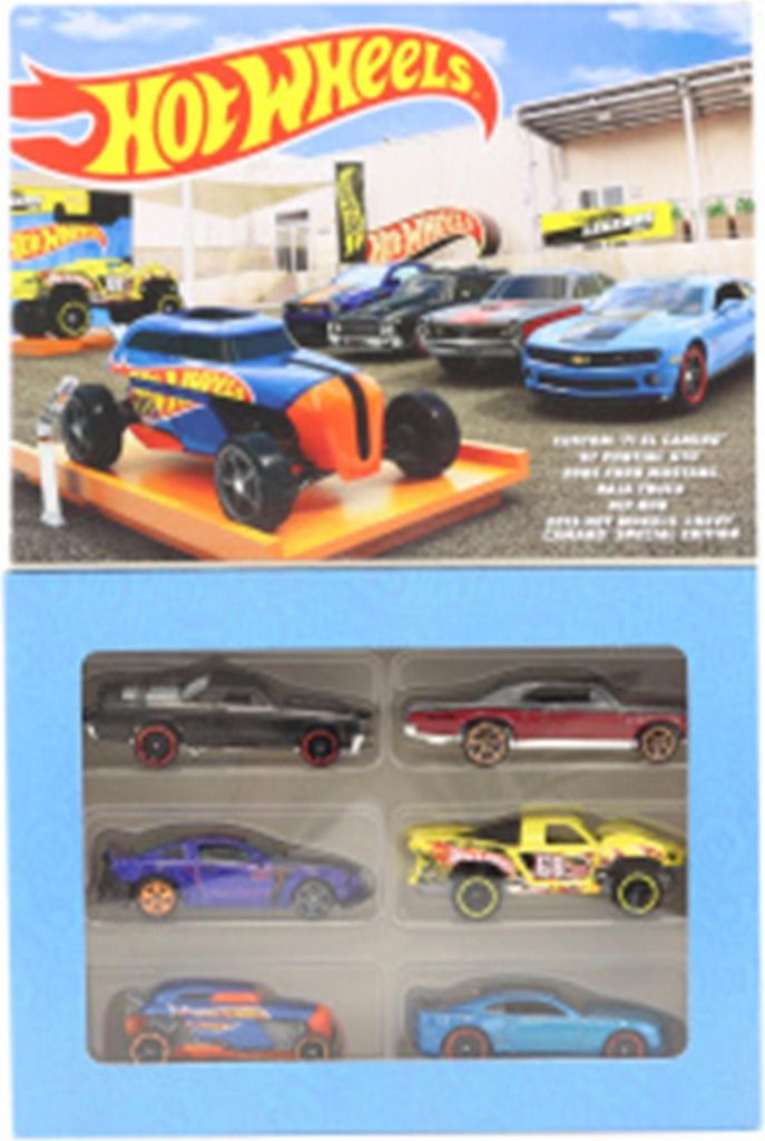 Hot Wheels 6 Stück themenbezogen Englisch - Hot Wheels Legends HLK50