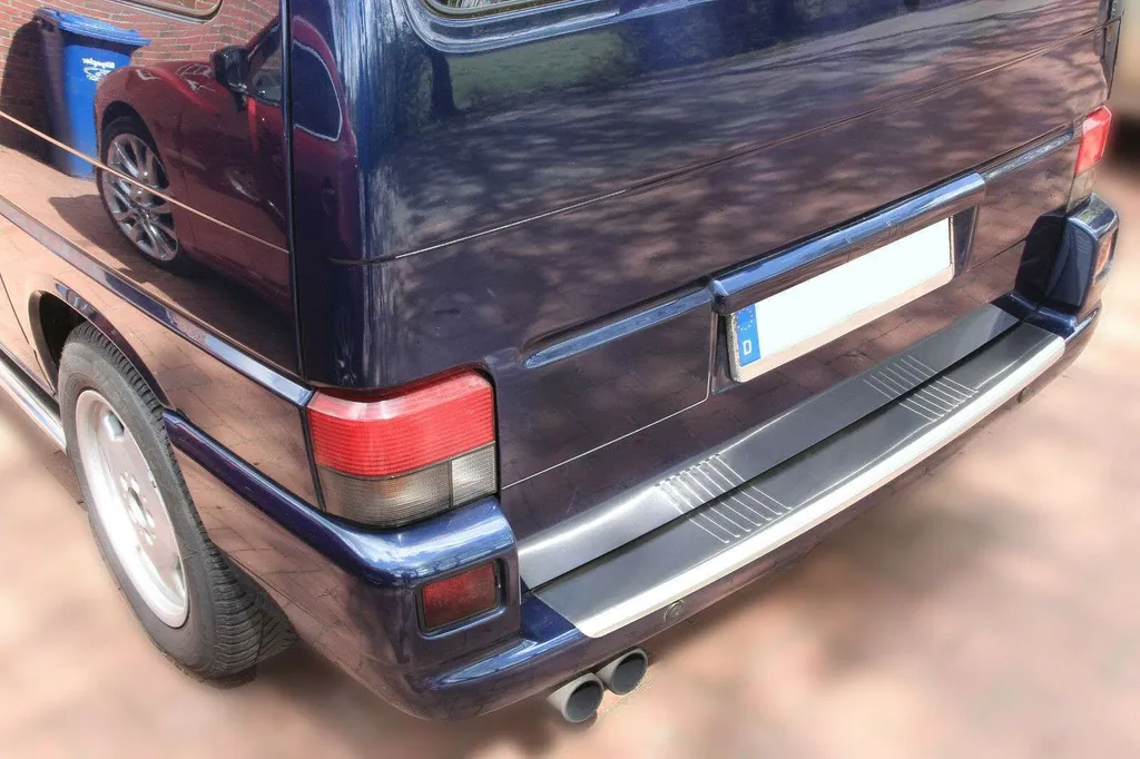 Protezione Paraurti VW T4 1996-2003 Acciaio Inox Opaco con Labbro
