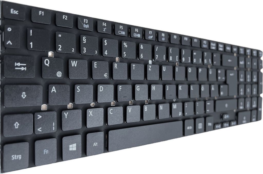 DEUTSCHE-Tastatur Schwarz kompatibel für Acer Aspire 5830TG-2454G50Mibb