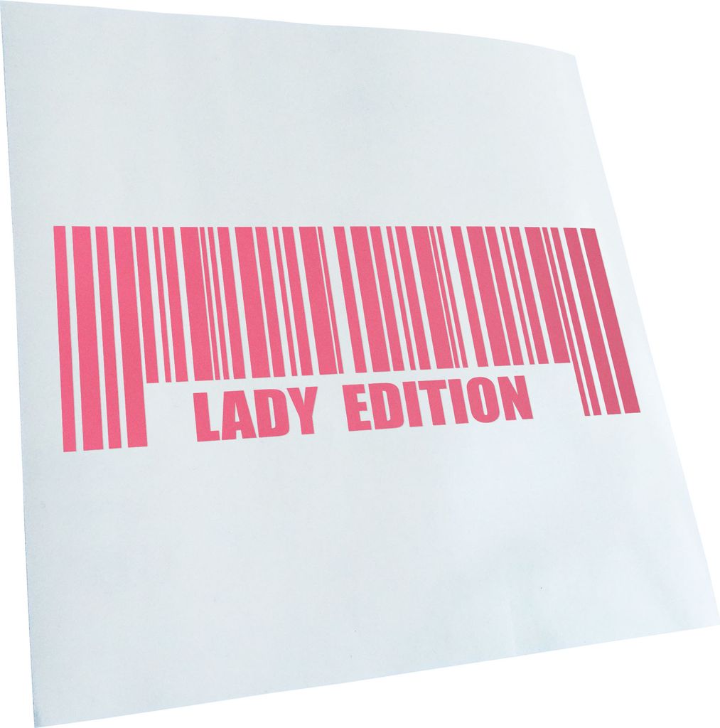 Kiwistar - Autoaufkleber - Lady Edition Girl V2 - Flieder - 20x7cm - Aufkleber für Auto, Laptop, Fahrrad, LKW, Motorrad mehrfarbig JDM Decal Racing