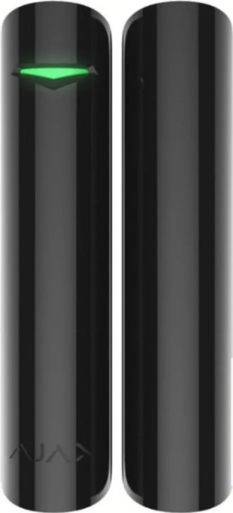 Contacteur de porte noir Ajax DoorProtect Plus avec capteur de choc et vibration