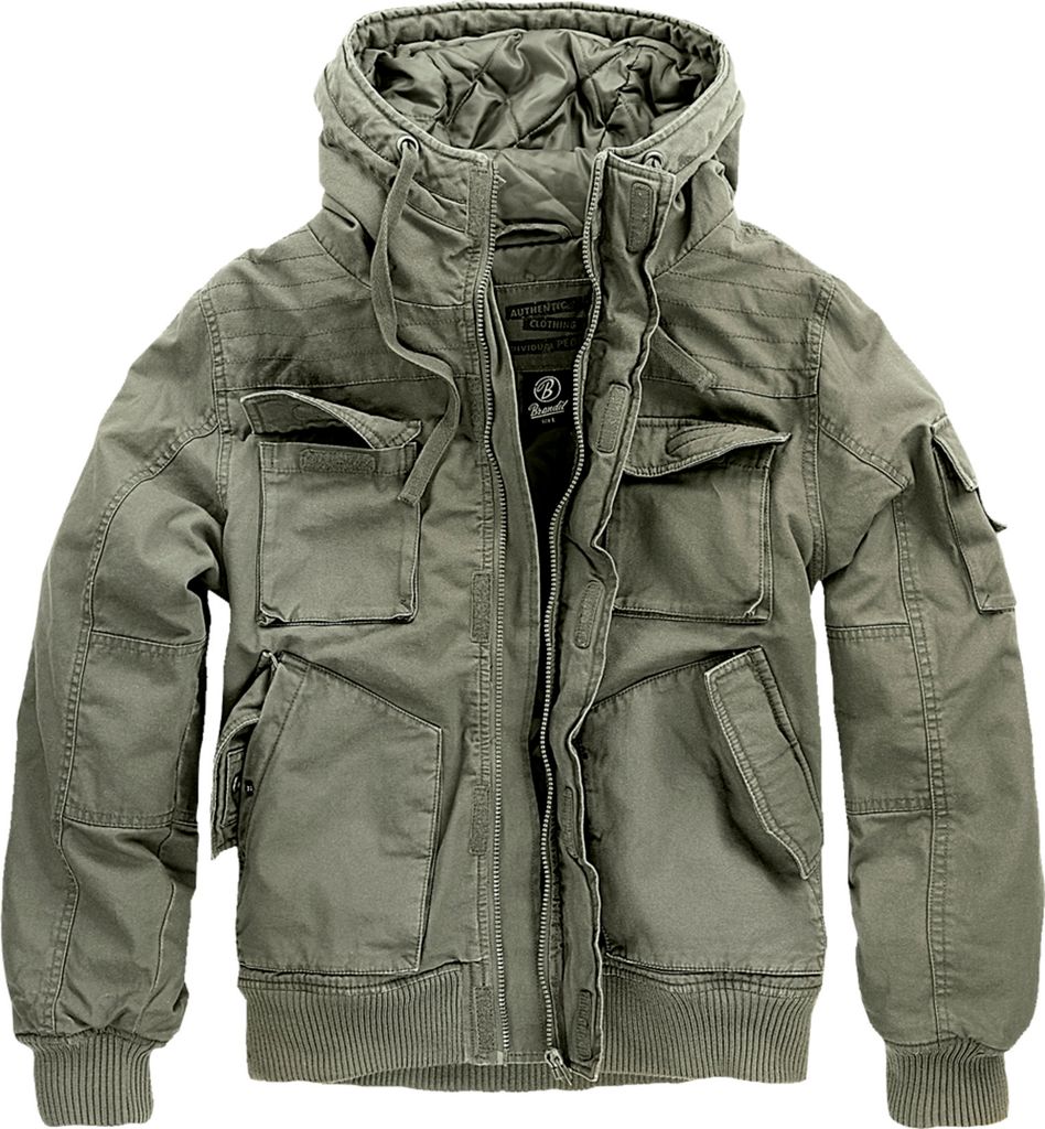 Brandit Bronx Jacke (Olive, M) Zdjęcie produktu 6