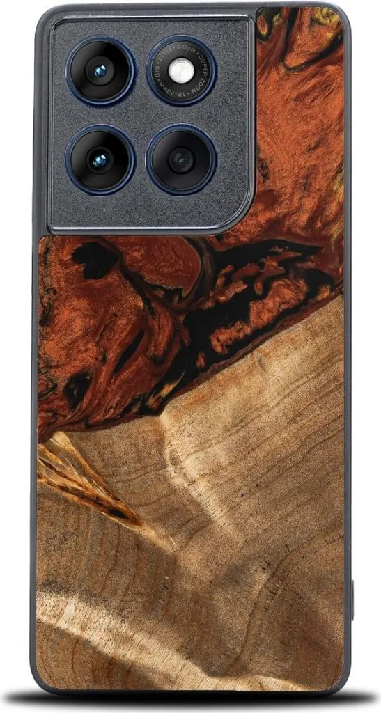 Cover Motorola Edge 60 Pro 5G Antiurto in Legno Bewood Unique