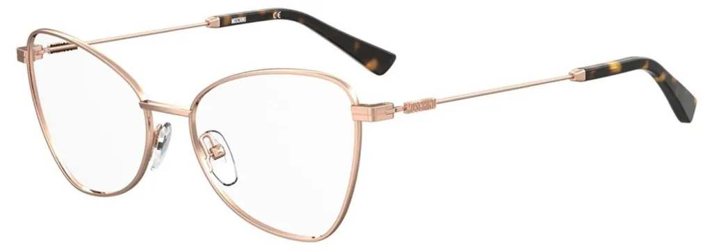Lunettes de soleil Moschino Gold Copper - Verres 52mm protection UV